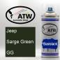 Preview: Jeep, Sarge Green, GG: 400ml Sprühdose, von ATW Autoteile West.